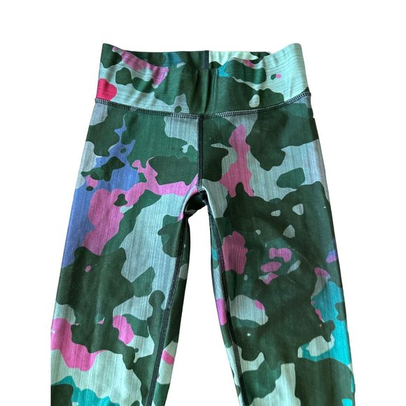 TEREZ Multicolor Camo tights Leggings Size XS - Picture 2 of 7